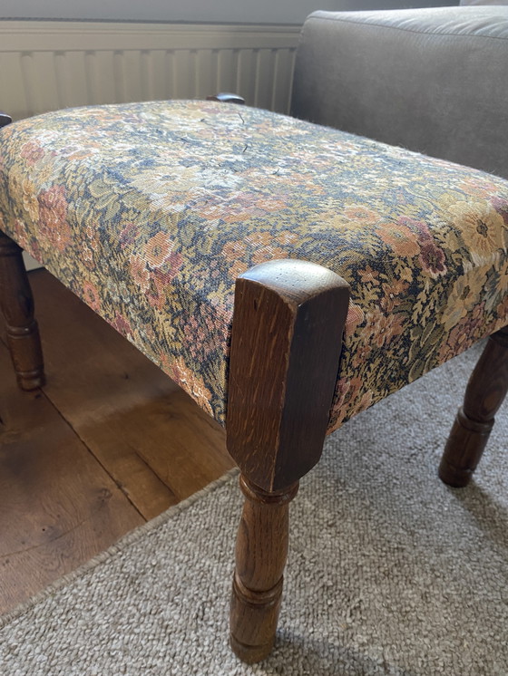 Image 1 of Banque d'images vintage avec imprimé floral