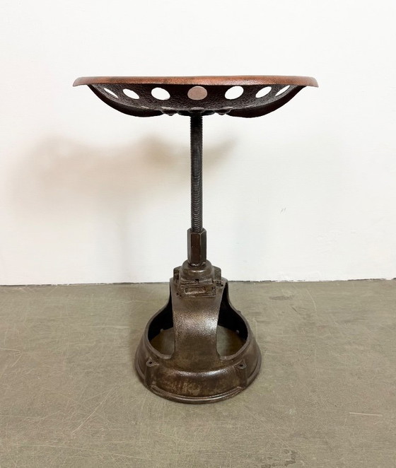 Image 1 of Vintage Industrial Swivel Chair, 1950s