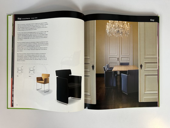 Image 1 of 2x poltrone di design vintage 'Key-s' - Arnold Merckx - Artifort