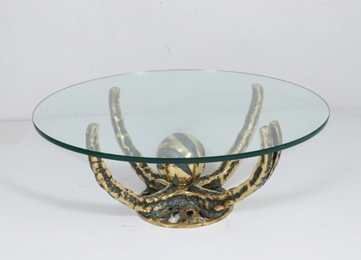  Coffee Table/Table basse de Henri Fernandez, modèle : 'Octo', France, années 1970