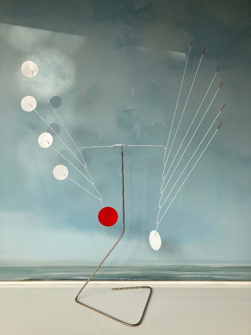 Slim stable, 6 rods, 6 discs 