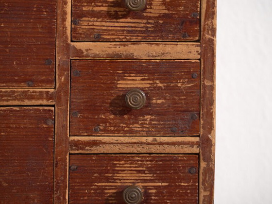Piccola Cassettiera Giapponese in Cedro (Ko-Dansu), Periodo Taishō–Showa, c. 1920–1945 – Cassettiere (photo 39 of 40)