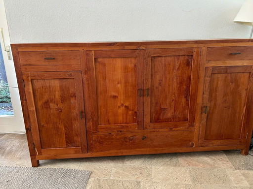 Solid TV cabinet