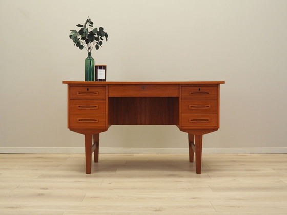 Image 1 of Bureau en teck, design danois, années 1960, Production : Danemark