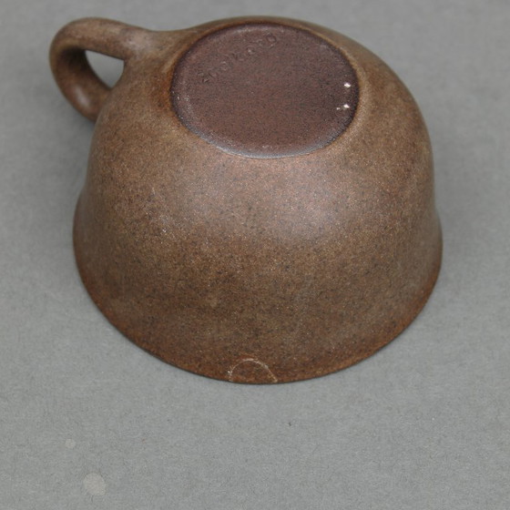 Image 1 of Zaalberg Holland - Meindert Zaalberg (1907-1989) - Klei en vuur - servies - Brutalist 