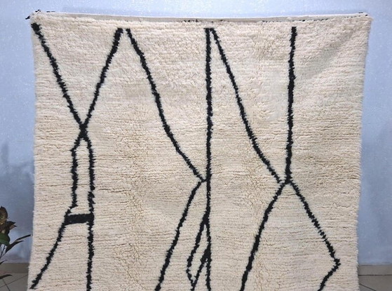 Handgeknüpfter Beni Ouraïne Berberteppich 150/350 cm – Teppiche & Läufer, Wool (photo 5 of 8)