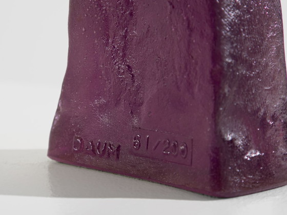 Image 1 of Sculptuur van glaspasta, Claude Wetzstein voor Daum, circa 1970.