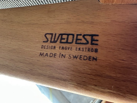 Image 1 of Vintage Lamino armchair by Yngve Ekström - Swedish design from 1956