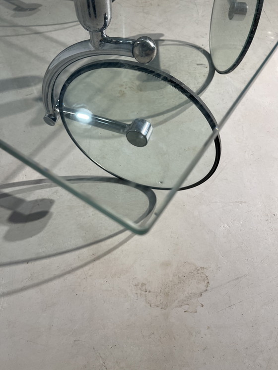 Image 1 of Table basse Fontana Arte "Tour", Gae Aulenti vintage Artdeco