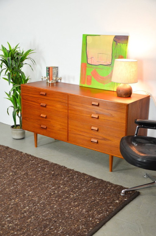 Aparador vintage cajonera Børge Mogensen Midcentury Teka años 60