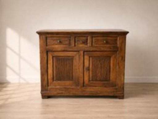 Credenza Antica in Noce – Fine XIX Secolo, Restaurata Professionalmente – dressoirs, Wood