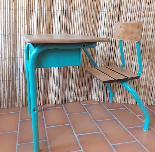 Vintage school desk