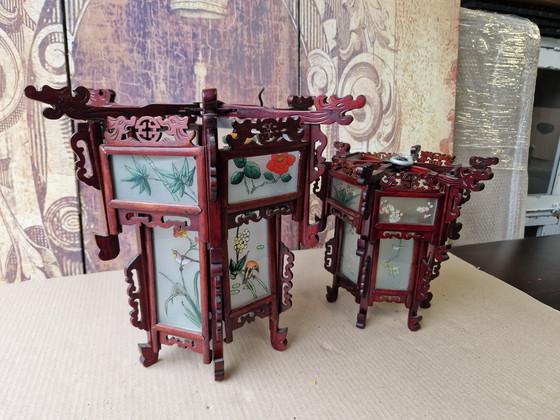 Image 1 of Chinesische antike Hängelampen