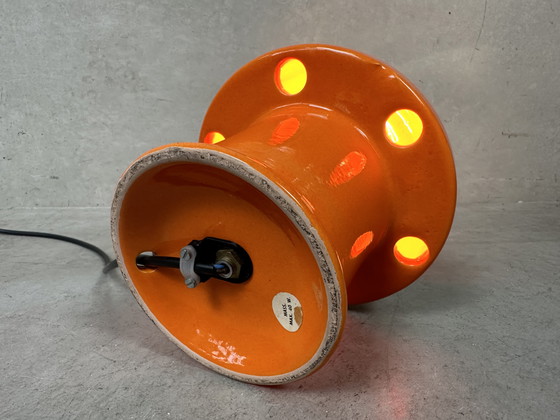 Image 1 of Lampada vintage a forma di fungo in ceramica