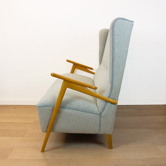 Image 1 of Sofá español de dos plazas de mediados de siglo, década de 1950