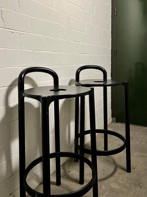 2 tabourets de bar vintage rétro de Kartell