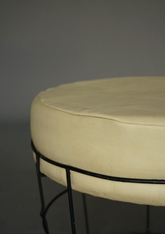 Mid-Century Modern Stools in the style of Panton, 1960s – Metal, Plastic (photo 9 of 14)
