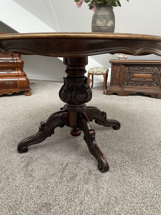 Dining table burl wood (photo 5 of 6)