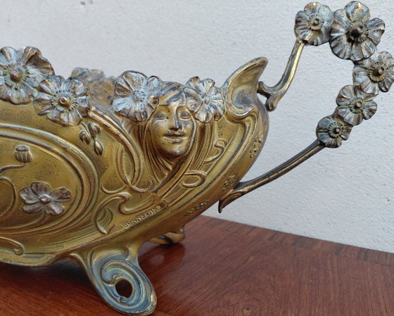 Image 1 of Bronze Planter, Claude Bonnefond