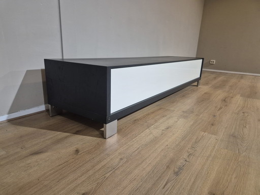 Hulsta Now - TV Furniture - Black - White - Design - Cabinet - Wood