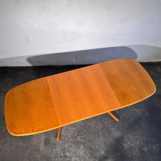 Image 1 of Skovby Extendable Oak Dining Table, 1960s