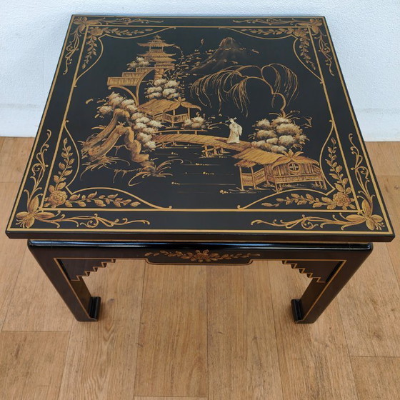 Image 1 of Tavolino da caffè cinese vintage in stile cinese