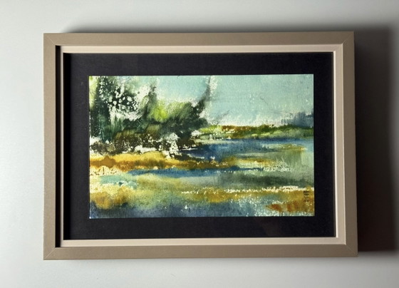 Eugène Eechaut (1928-2019) - Watercolor on Paper, Hand Signed, Dated and Framed – Paintings & Drawings (photo 11 of 15)