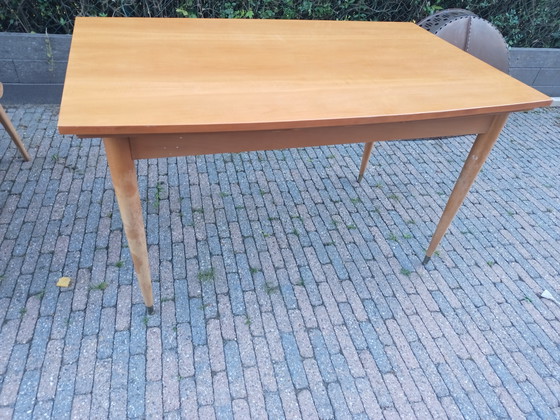Image 1 of Baumann dining set table 6 chairs