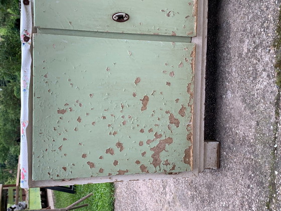 Painted Cabinet, 1950s – Sideboard cabinet (photo 5 of 6)