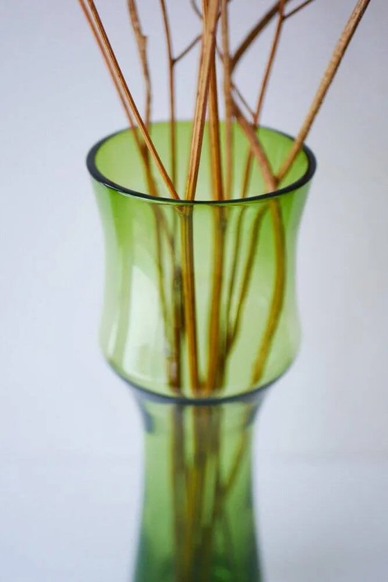 Image 1 of Mid-century modern glass vase by Bo Borgström for Åseda