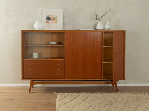 60s Highboard with Showcase