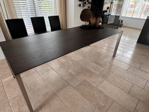 Leolux Design eettafel 240 x 100cm 