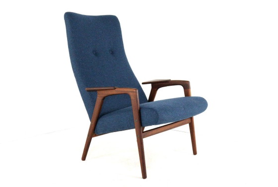 Pastoe Ruster FT08 poltrona vintage restaurata e imbottita – Poltrone, Legno (photo 7 of 15)