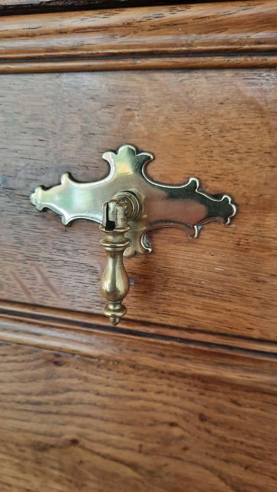 Image 1 of Mobiletto in legno massello a 2 ante