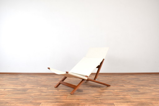 Mid-Century Dänischer Sessel / Liegestuhl von Lauge Vestergaard für Cado, 1960er.