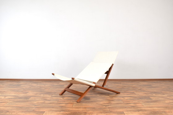 Image 1 of Sillón/tumbona danés de mediados de siglo de Lauge Vestergaard para Cado, década de 1960.