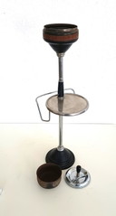 Standing French Ashtray with Table and Lektuurbak