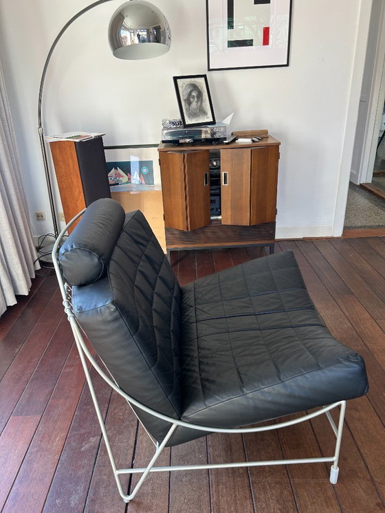 Image 1 of Leolux Volare - Zwart leer 