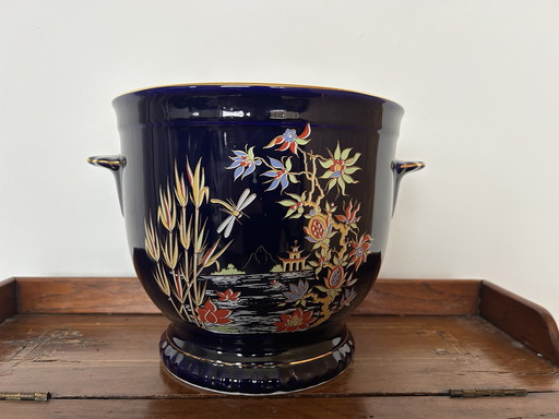 Bareuter Bavaria Champagne cooler with 22 carat gold rims