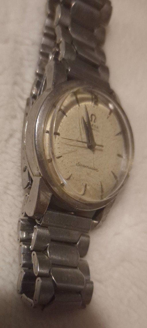 Ongerestaureerde vintage Omega Seamaster Automatic ca. 1958