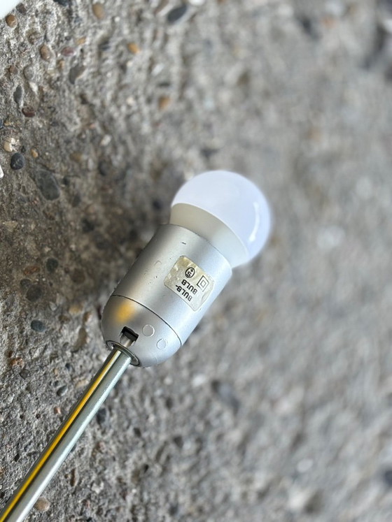 Bulb Bulb Lamp Designed by Ingo Maurer for M Design, Germany 1980ies – Table lamps, Metal, Plastic (photo 11 of 12)