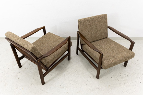 Image 1 of Paar Mid Century Sessel B7522 von Zenon Bączyk, Polen, 1960er Jahre