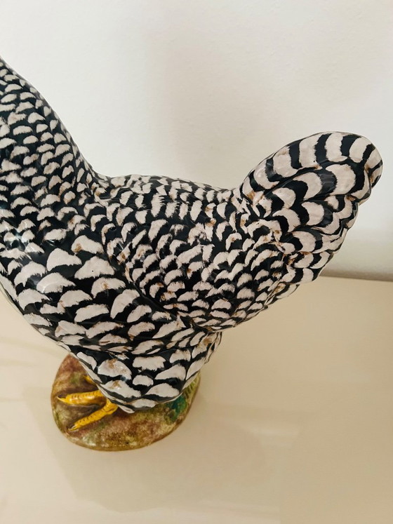 Image 1 of Grote originele Zaccagnini-kip – Italiaans designkeramiek – gesigneerd