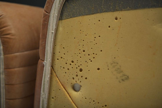 Image 1 of Aralia vintage '1981' in pelle originale di Michel Ducaroy per Ligne Roset