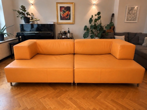 Original Maximilian Design Sofa in Real Leather – 2-piece