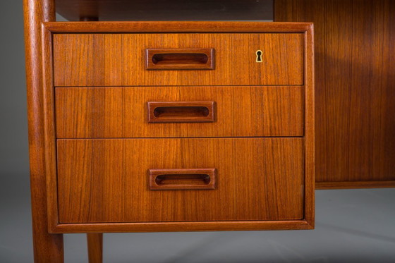 Image 1 of Modern Danish Teak Desk, 1950s