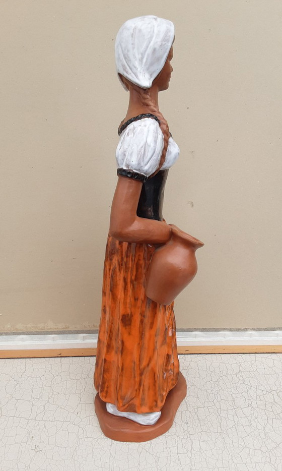 Image 1 of Sculptures ant. en céramique , Tyl et Nele , 1950 , A. Gemphenstein