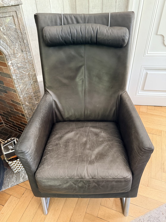 Image 1 of Fauteuil noir Madonna