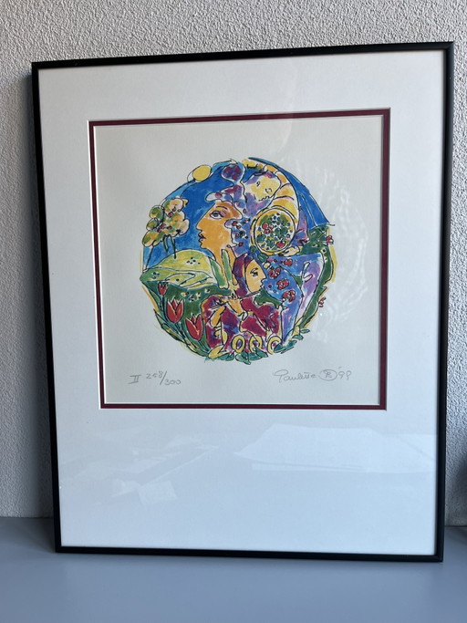 Litografía Paulette Snijders-Bremen