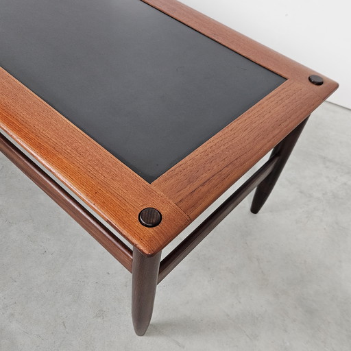 Table basse vintage, plateau réversible